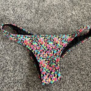 Neon Cheeky Swim Bottom